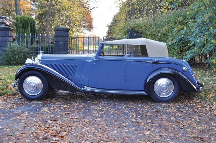  Bentley 4&frac14;-Litre Disappearing Hood by Hooper 1938 года  (фото 2 из 7)